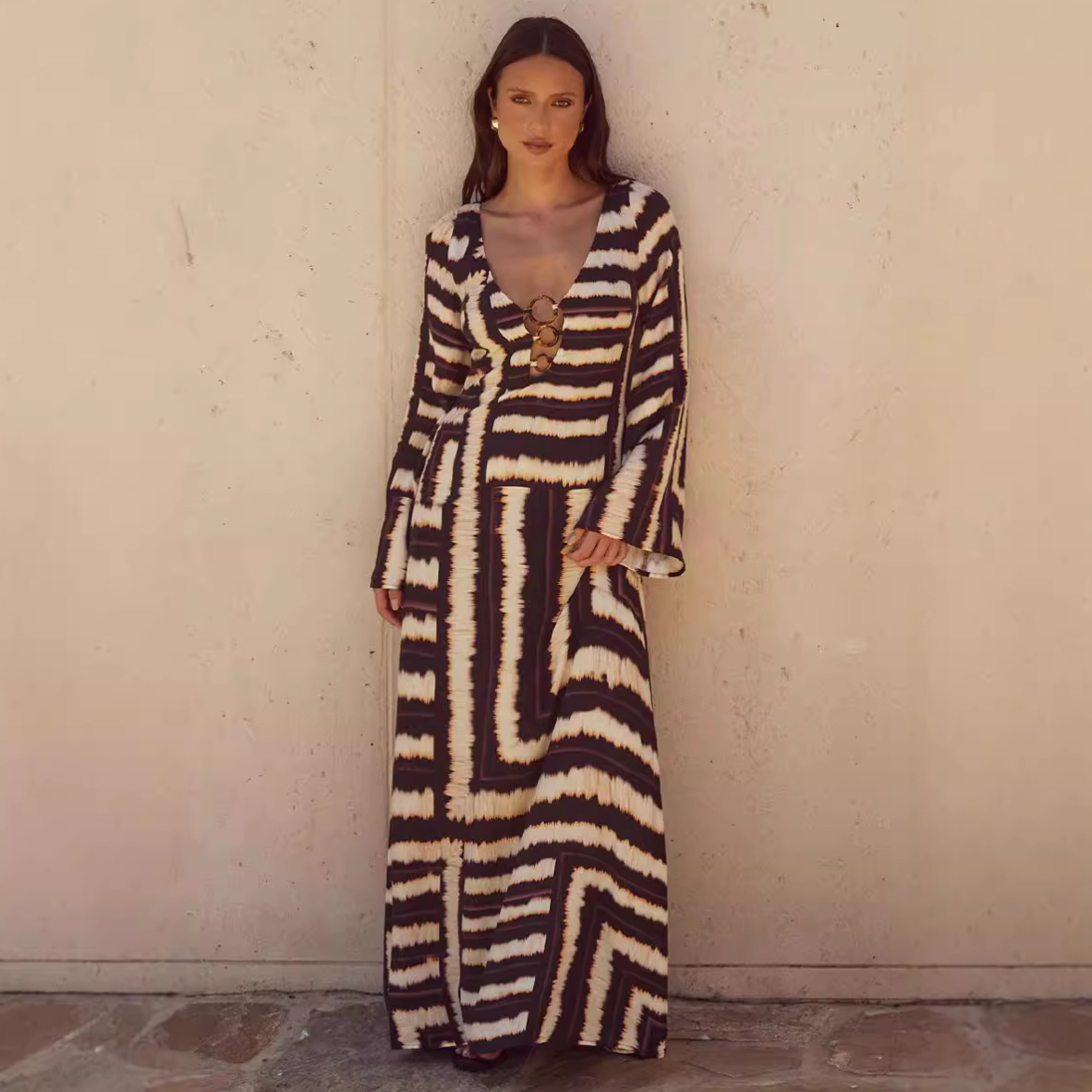 NOMI™ - Maxi Dress – Mjuk elegans som får dig att stråla