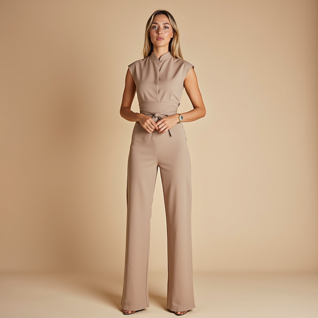 NOMI™ | Ärmlös Jumpsuit – Ren elegans, enkel stil