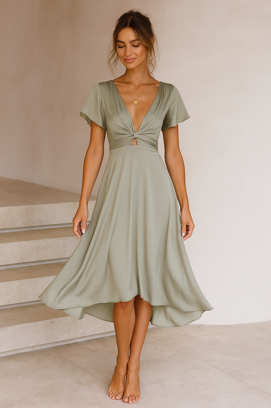 NOMI™ - Elegante abito estivo per giornate estive indimenticabili